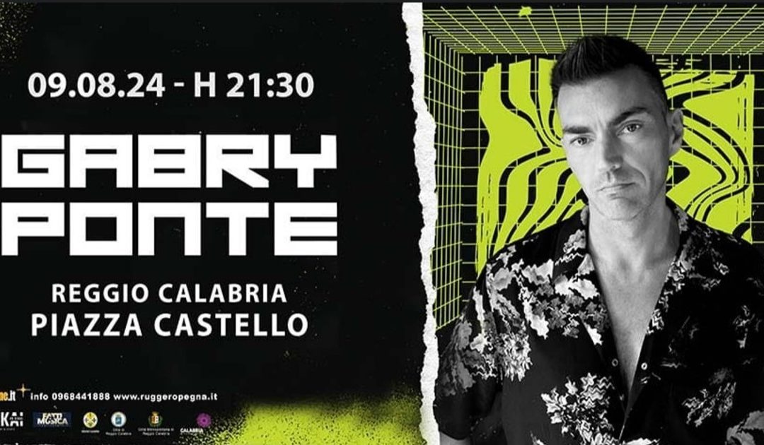 Fatti di Musica 2024: Gabry Ponte porta la dance a Reggio Calabria