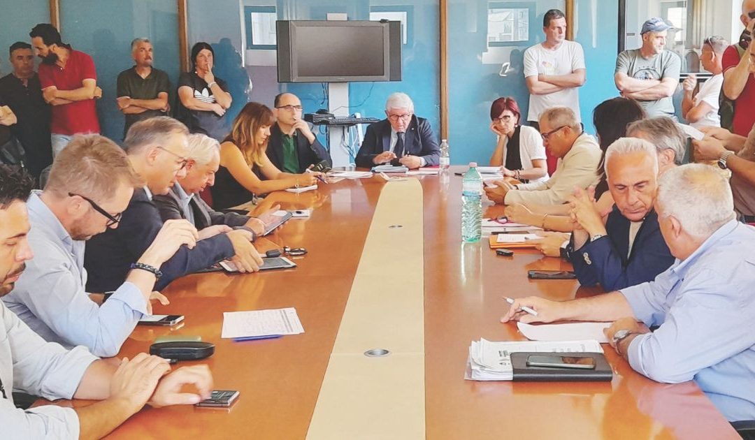 L'incontro in Regione