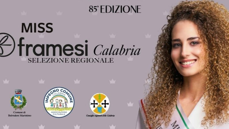 Belvedere Marittimo ospiterà la 32° tappa di Miss Italia Calabria