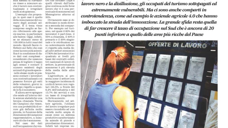 La prima pagina de l’ALTRAVOCE dell’ITALIA in edicola oggi