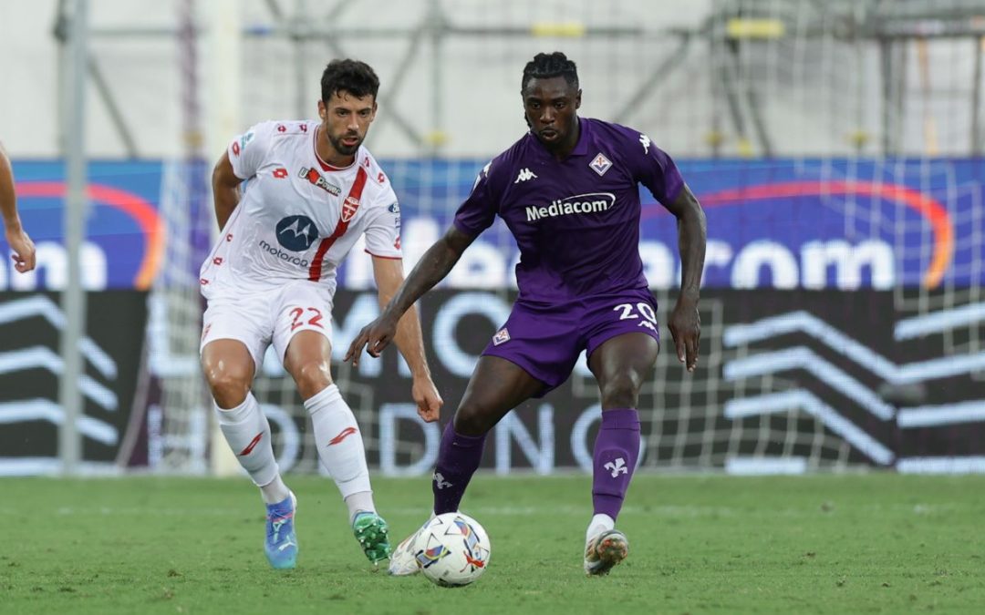 Monza avanti di due gol, Fiorentina 2-2 al 96′ con Gosens