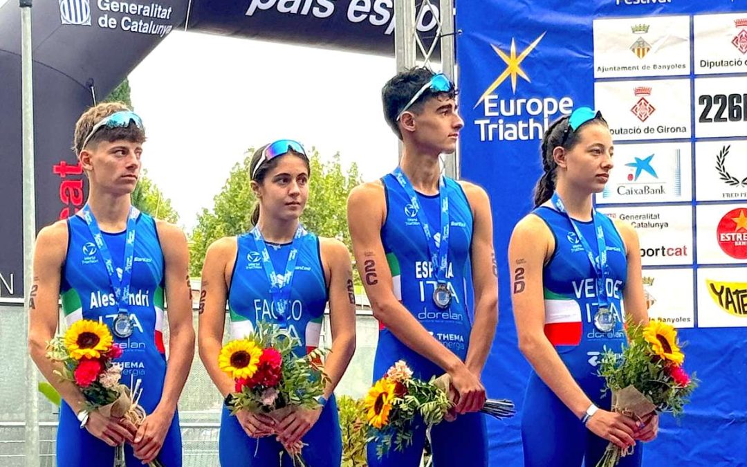 Europe Triathlon Youth Championships, staffetta azzurra 2^