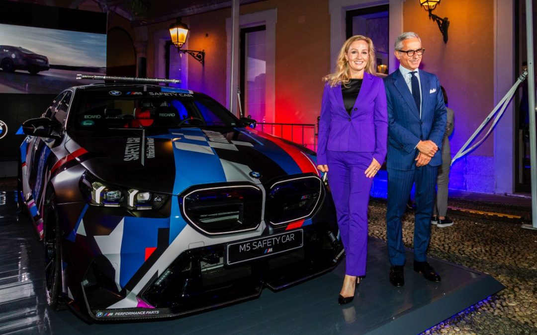 Presentata la nuova BMW M5 MotoGP Safety Car