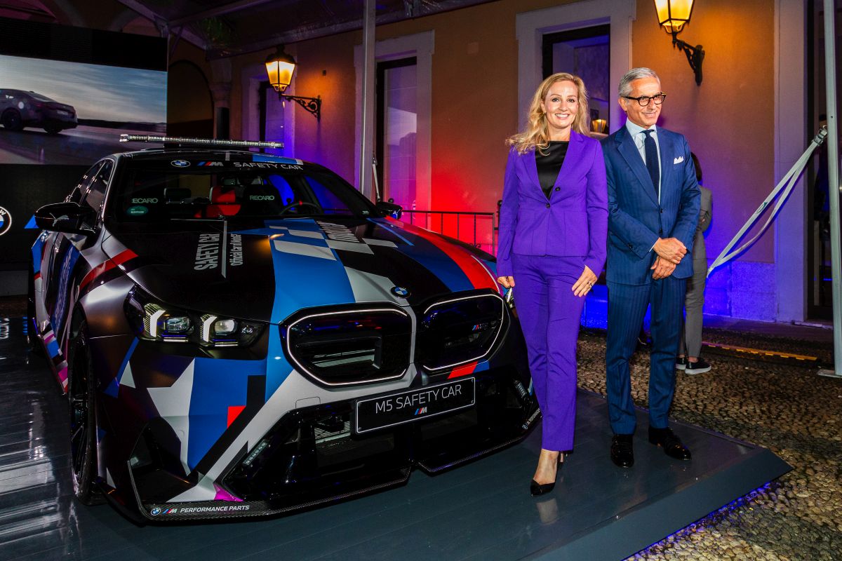 Presentata la nuova BMW M5 MotoGP Safety Car