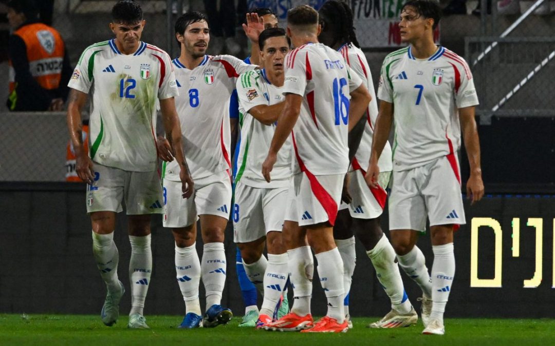 L’Italia batte 2-1 Israele, decidono Frattesi e Kean