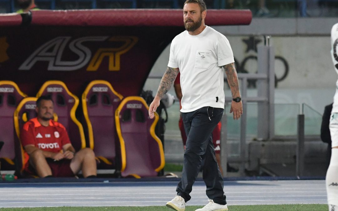 La Roma esonera il tecnico Daniele De Rossi