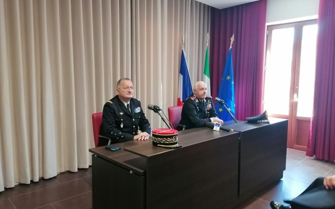 Generale Luzi incontra comandante Gendarmeria francese “Insieme contro cybercrime”