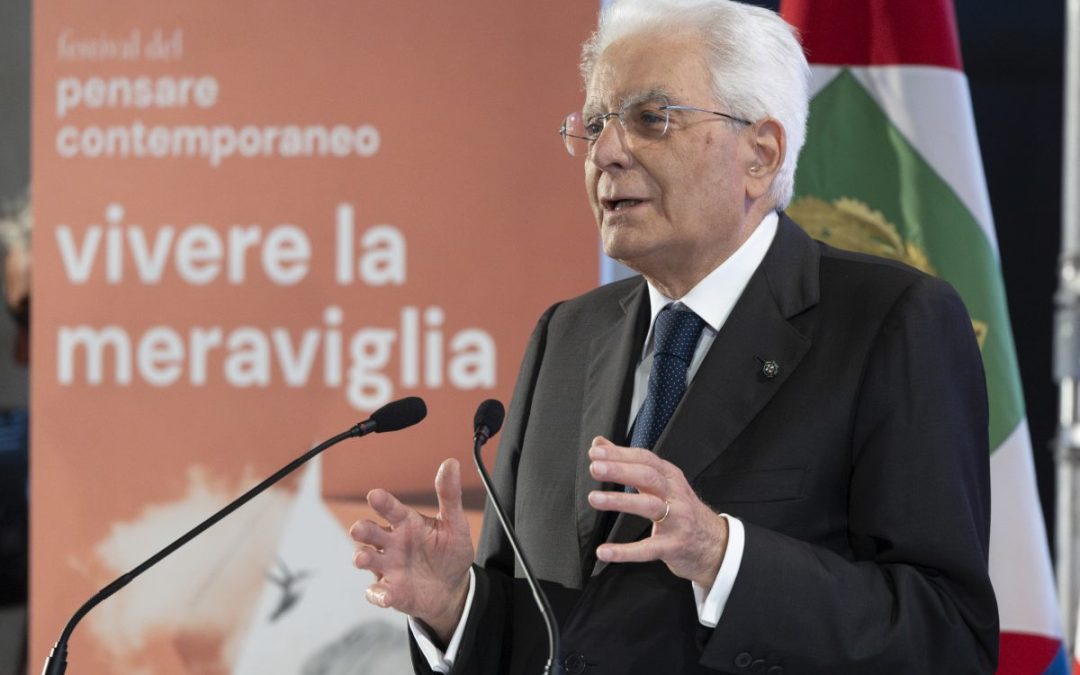 Mattarella ai giovani “Pensare è un esercizio di cittadinanza”