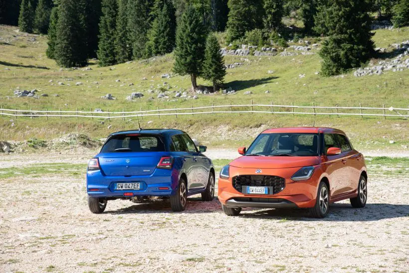 Suzuki presenta la nuova Swift Hybrid 4×4 Allgrip