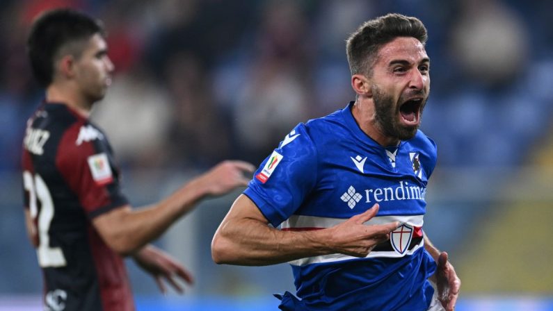 Derby della Lanterna blucerchiato, Samp avanti in Coppa Italia