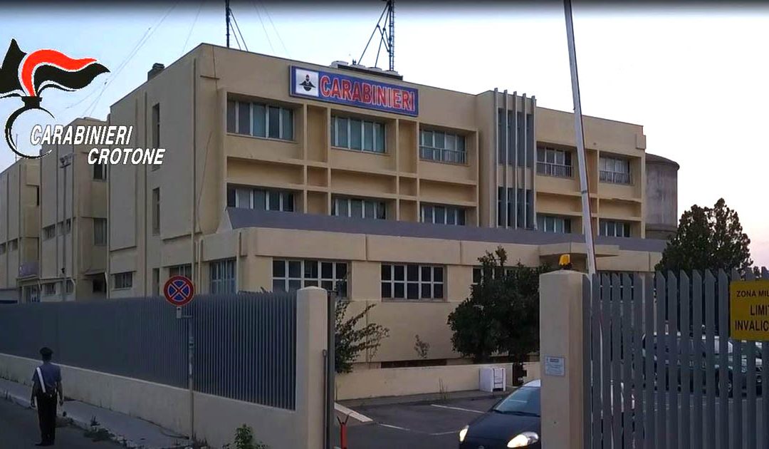 Il comando provinciale di Crotone dei Carabinieri