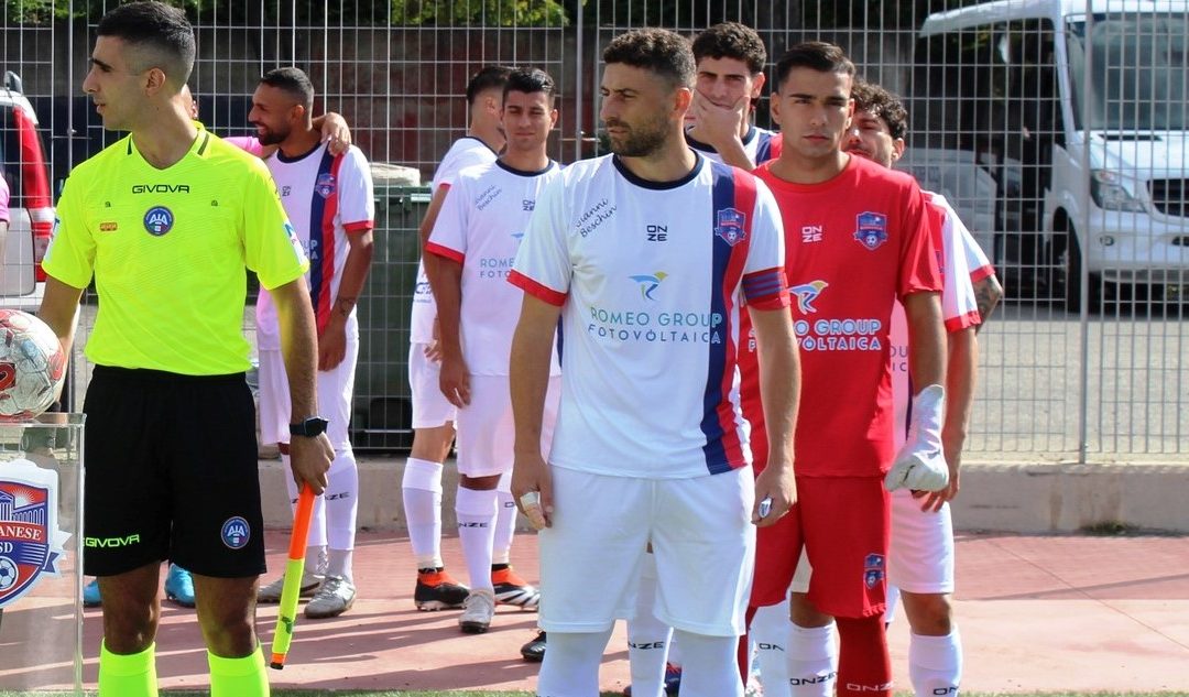 Antonio Carrozza capitano della Rossanese (foto ufficio stampa Brancaleone)