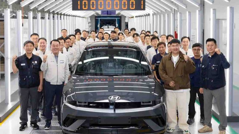 Hyundai raggiunge 100 milioni di auto prodotte