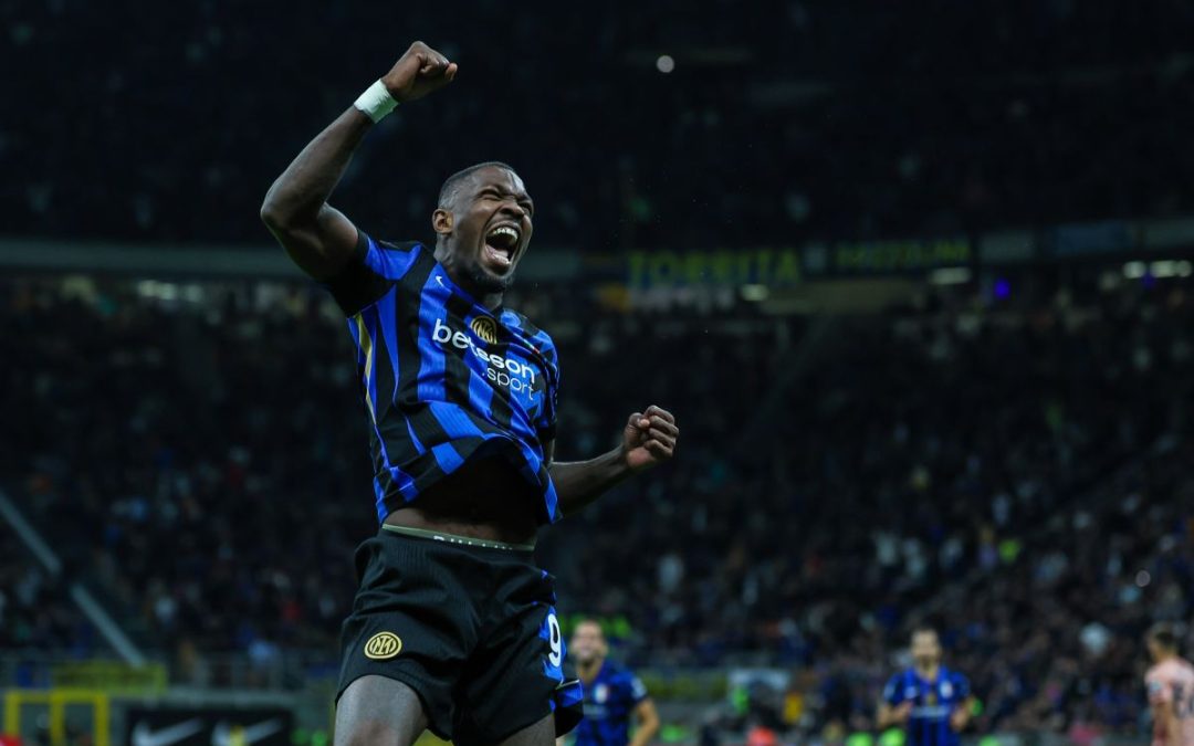 Tripletta Thuram, Inter batte 3-2 il Torino