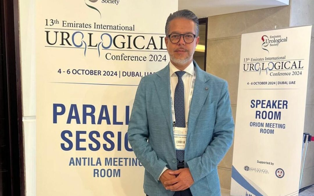 Mario Falsaperla vincitore della 13^ Conferenza Urologica degli Emirati