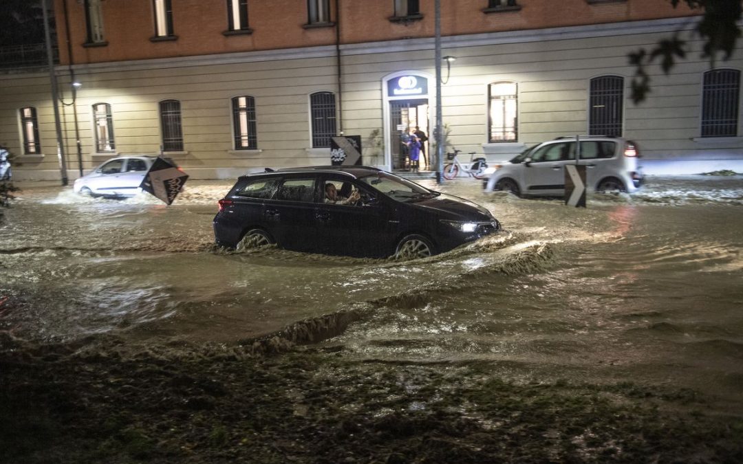 In Emilia Romagna una vittima e più di 2.100 evacuati per l’alluvione