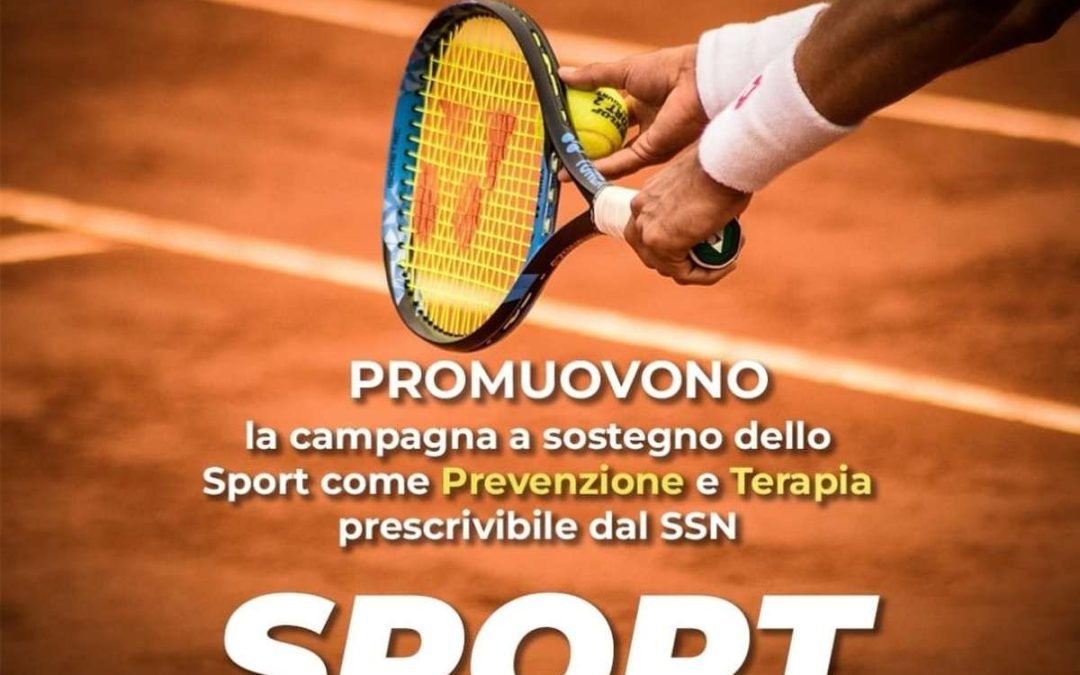 Sport prescrivibile da Ssn, raccolta firme Cultura Italiae