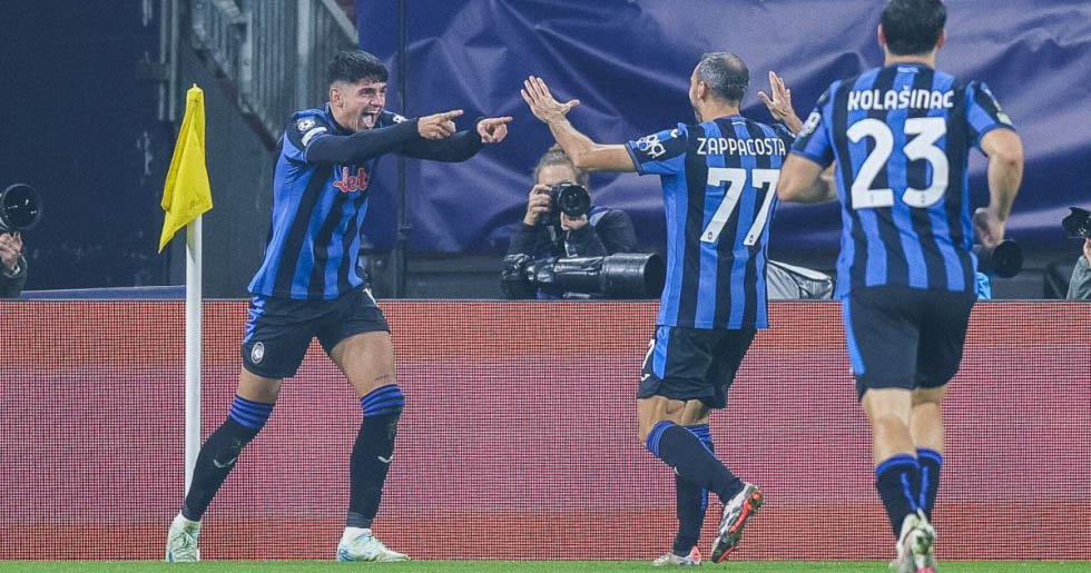 Spettacolo Atalanta, Shakhtar travolto 3-0