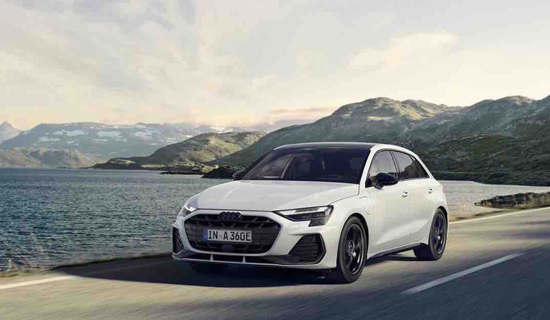 Nella foto, la nuova Audi A3 Sportback TFSI e