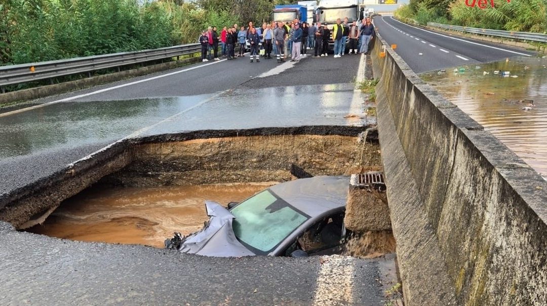 Maltempo in Calabria, comune di Maida isolato e chiusa la SS280