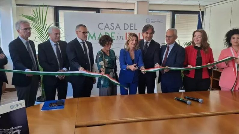 Reggio Calabria, inaugurata la Casa del Made in Italy