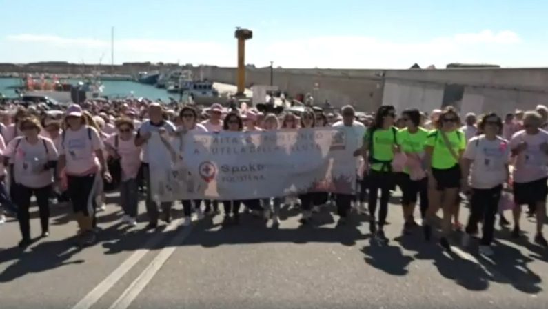 A Catanzaro la Passeggiata in rosa per la prevenzione del tumore al seno