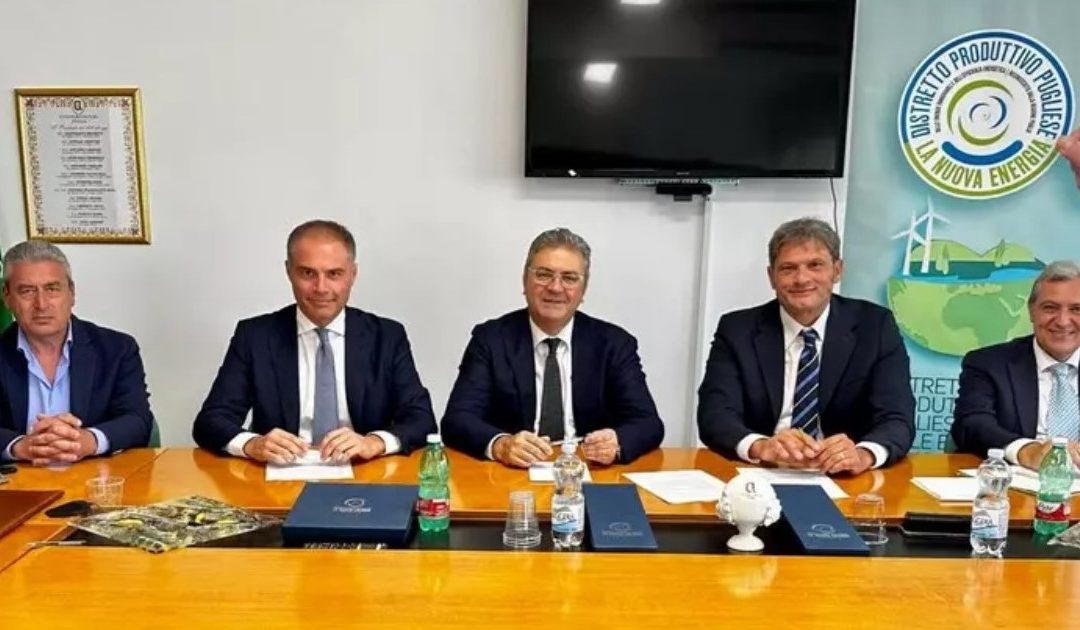 Energia verde e agricoltura: siglato un accordo in Puglia