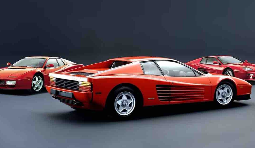 Nell'immagine, la Ferrari Testarossa che sarà esposta a Milano AutoClassica 2024