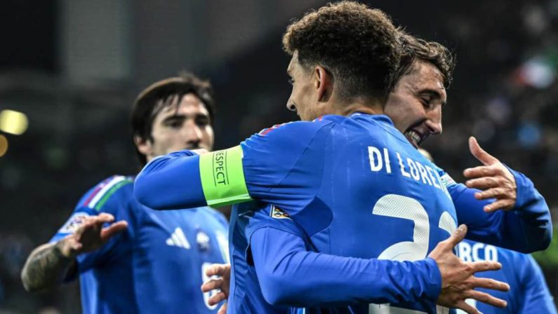 Poker azzurro in Nations League, Israele travolto 4-1