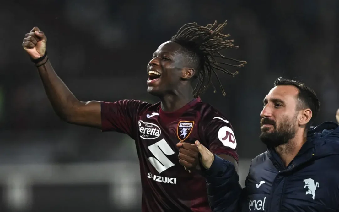 Njie: primo gol in Serie A e il Torino ritrova vittoria