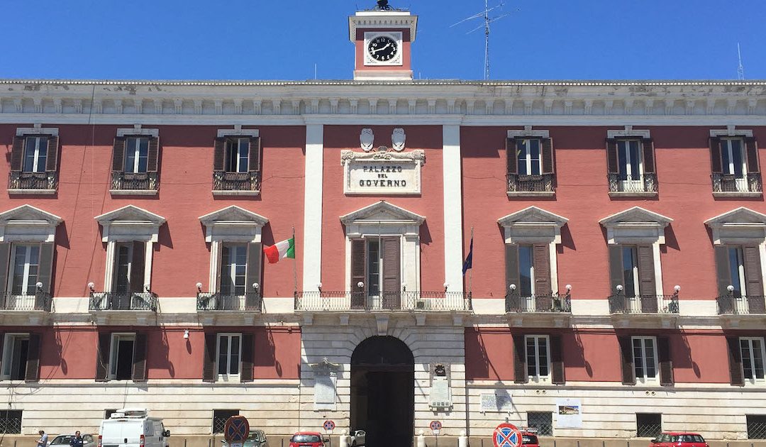 Prefettura di Bari, firmata intesa per la sicurezza di banche e clienti