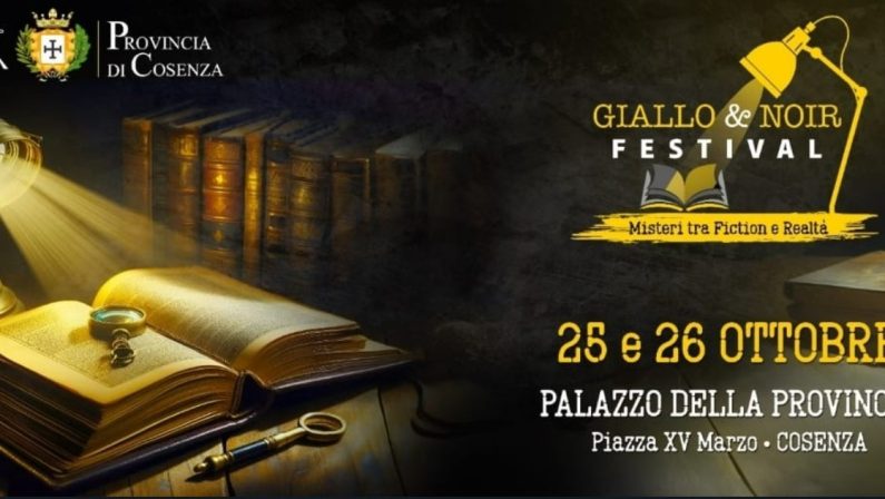 Cosenza si tinge di mistero: arriva il “Giallo & Noir Festival”