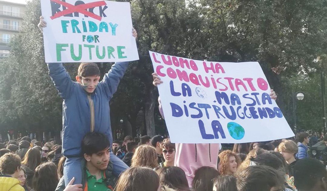 La protesta dei giovani per la salvaguardia del pianeta