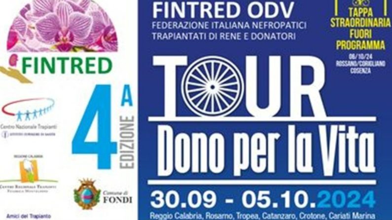 “Un dono per la vita”: la IV edizione del tour farà tappa a Cosenza