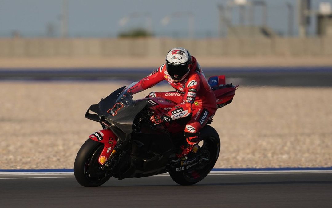 Super Bagnaia primo nella Practice MotoGp a Sepang