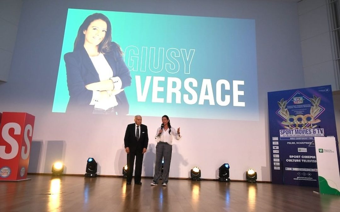 Giusy Versace riceve dalla Ficts la “Guirlande d’Honneur”