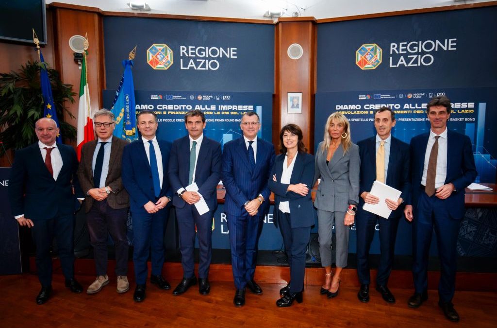 Regione Lazio, parte la seconda finestra del Nuovo Fondo Piccolo Credito