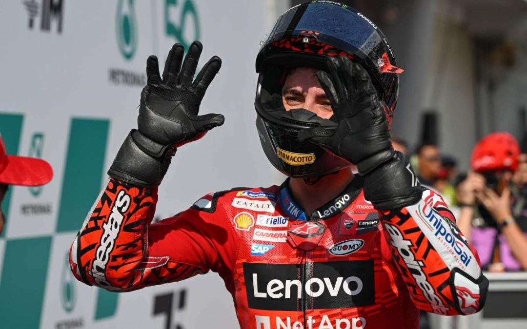 Bagnaia “Un onore lottare fino alla fine per il titolo”