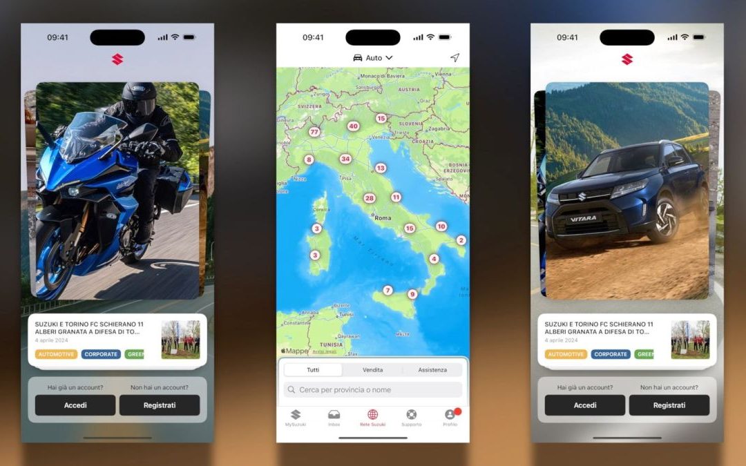 Tutti i servizi a portata di smartphone con la nuova app MySuzuki