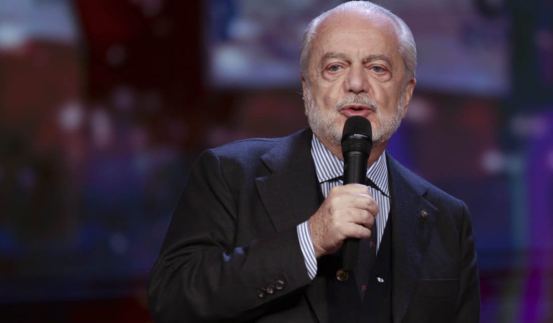 Serie A, De Laurentiis sul Napoli: «L’obiettivo non è lo scudetto ma mai dire mai»