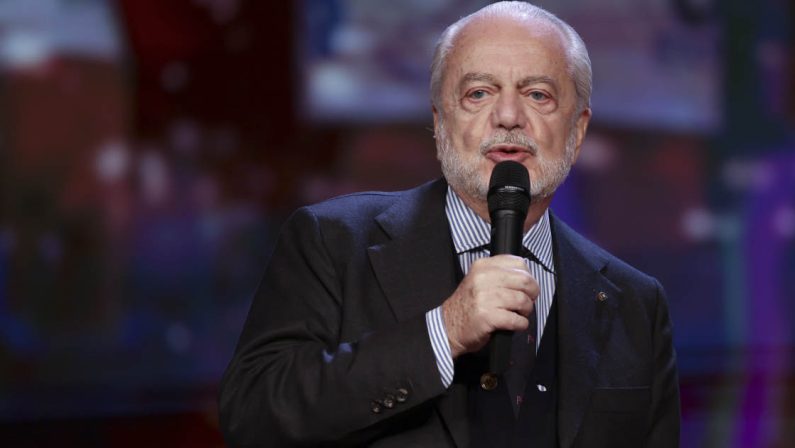 Serie A, De Laurentiis sul Napoli: «L’obiettivo non è lo scudetto ma mai dire mai»