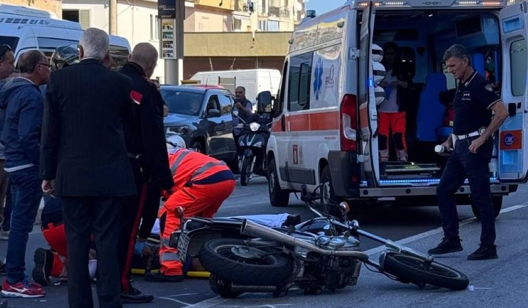 Incidente stradale a Pizzo, grave un motociclista