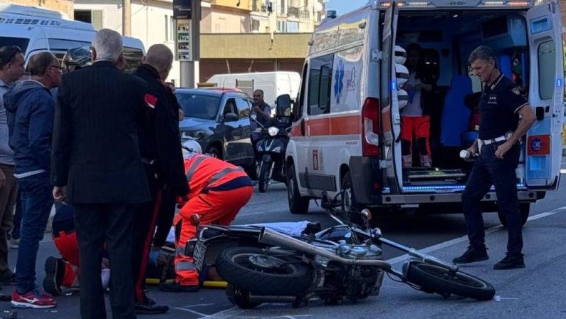 Incidente stradale a Pizzo, grave un motociclista