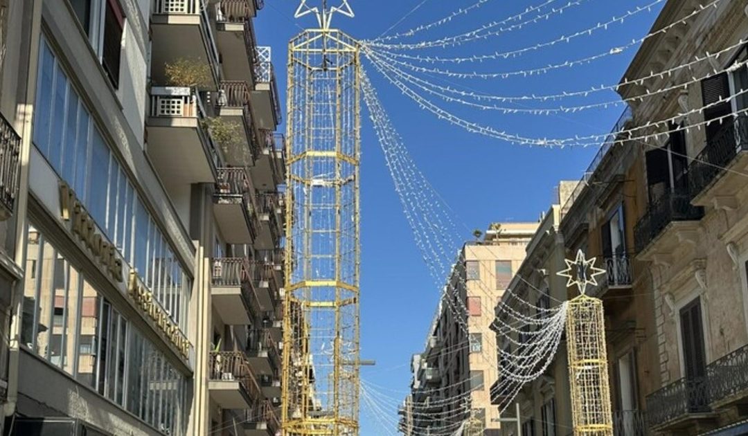 Bari si trasforma nella “Città del Natale”: gli eventi fino al 6 gennaio