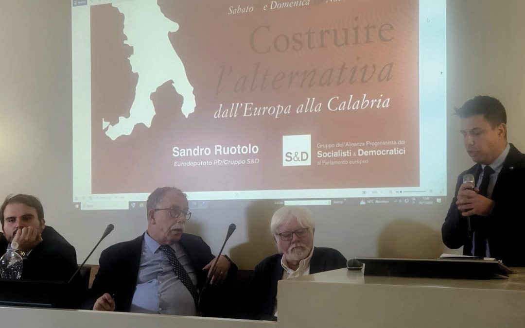 Ruotolo (Pd) a Cosenza, prove di coalizione nel centrosinistra