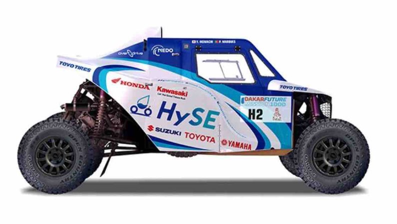 Dakar 2025: Suzuki partecipa con un veicolo a idrogeno 