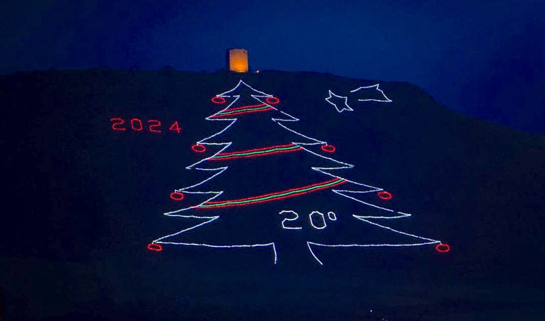 Brillerà a Tito l’albero di Natale più grande della Basilicata