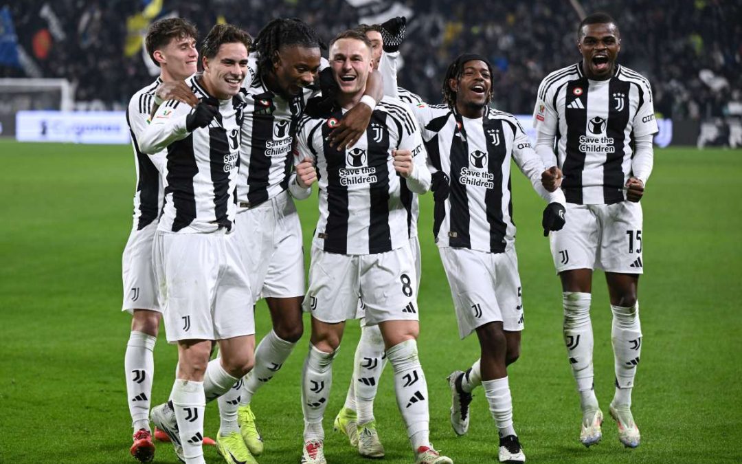 Poker al Cagliari, Juve ai quarti di Coppa Italia con Empoli