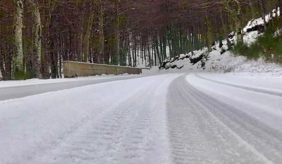 La neve torna sulle montagne calabresi