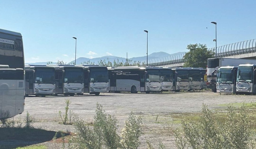 Gli ottanta autobus abbandonati a Sala torneranno su strada